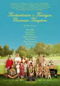 Plakat filmu Kochankowie z Księżyca. Moonrise Kingdom