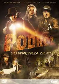 Plakat filmu Podr&oacute;ż do wnętrza Ziemi
